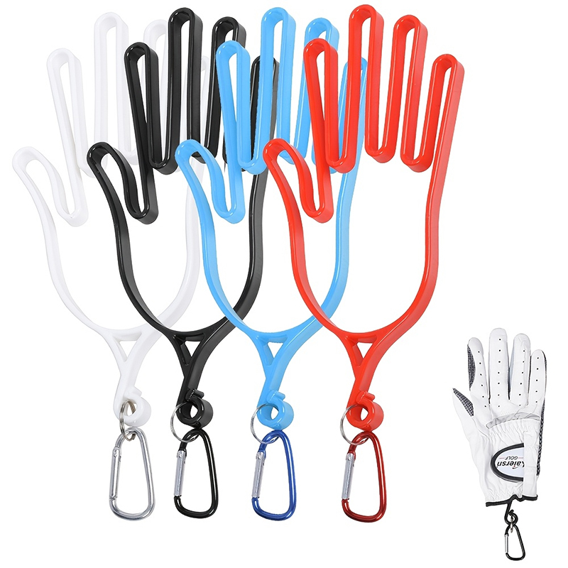 Golf Gloves - 2Pcs Golf Glove Holder with Carabiner