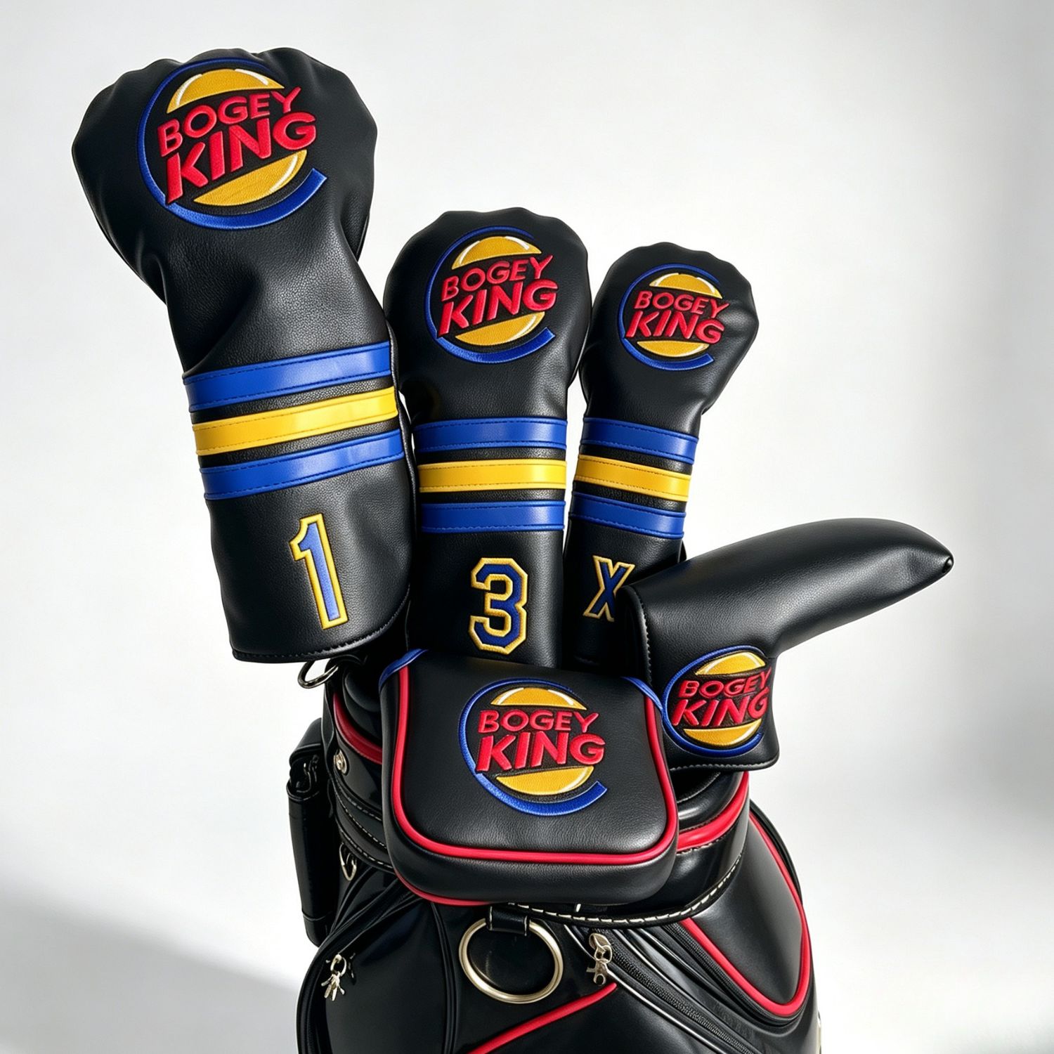 Golf Clubs - Funny Bogey King Golf Headcover Covers