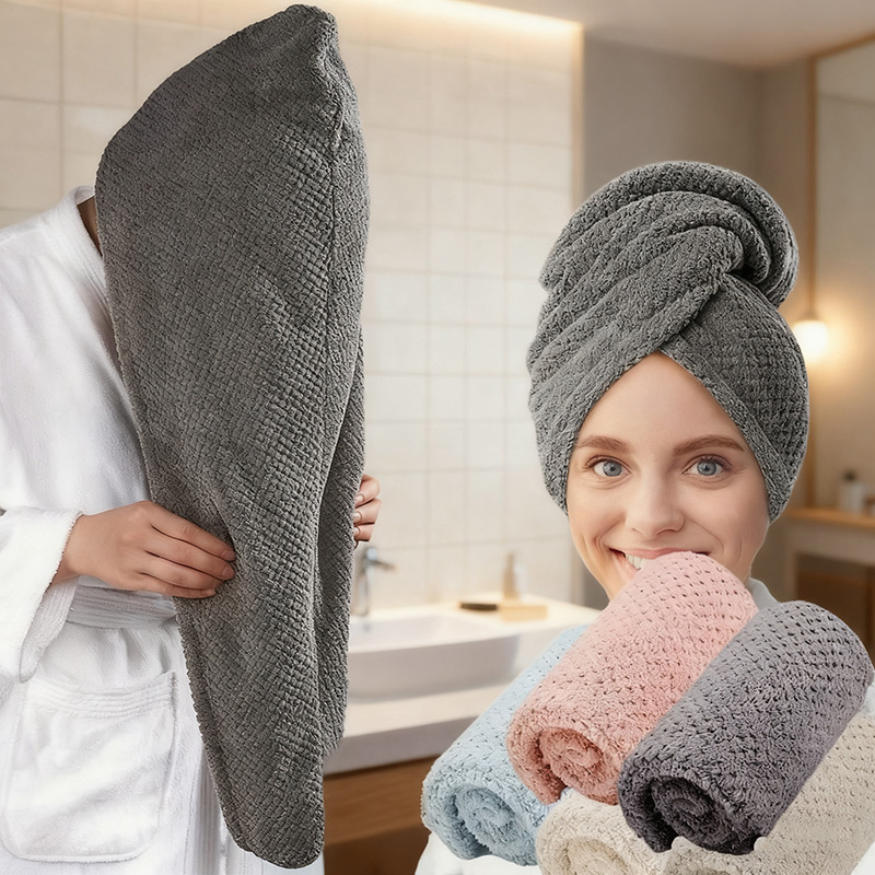 Golf Towel - Women's Dry Hair Towel (Dry Hair