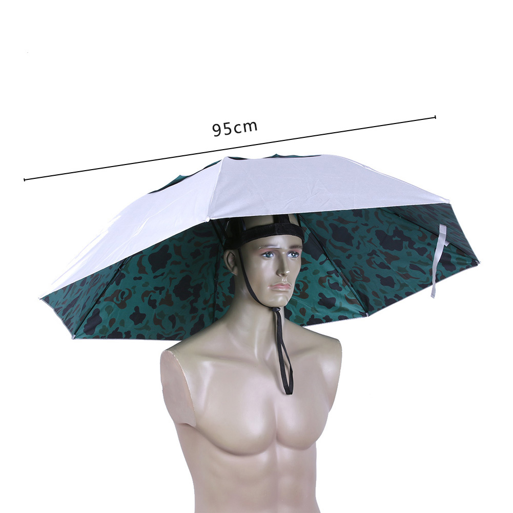 Foldable Head Umbrella Hat Rai - Golf Umbrella recension och pris