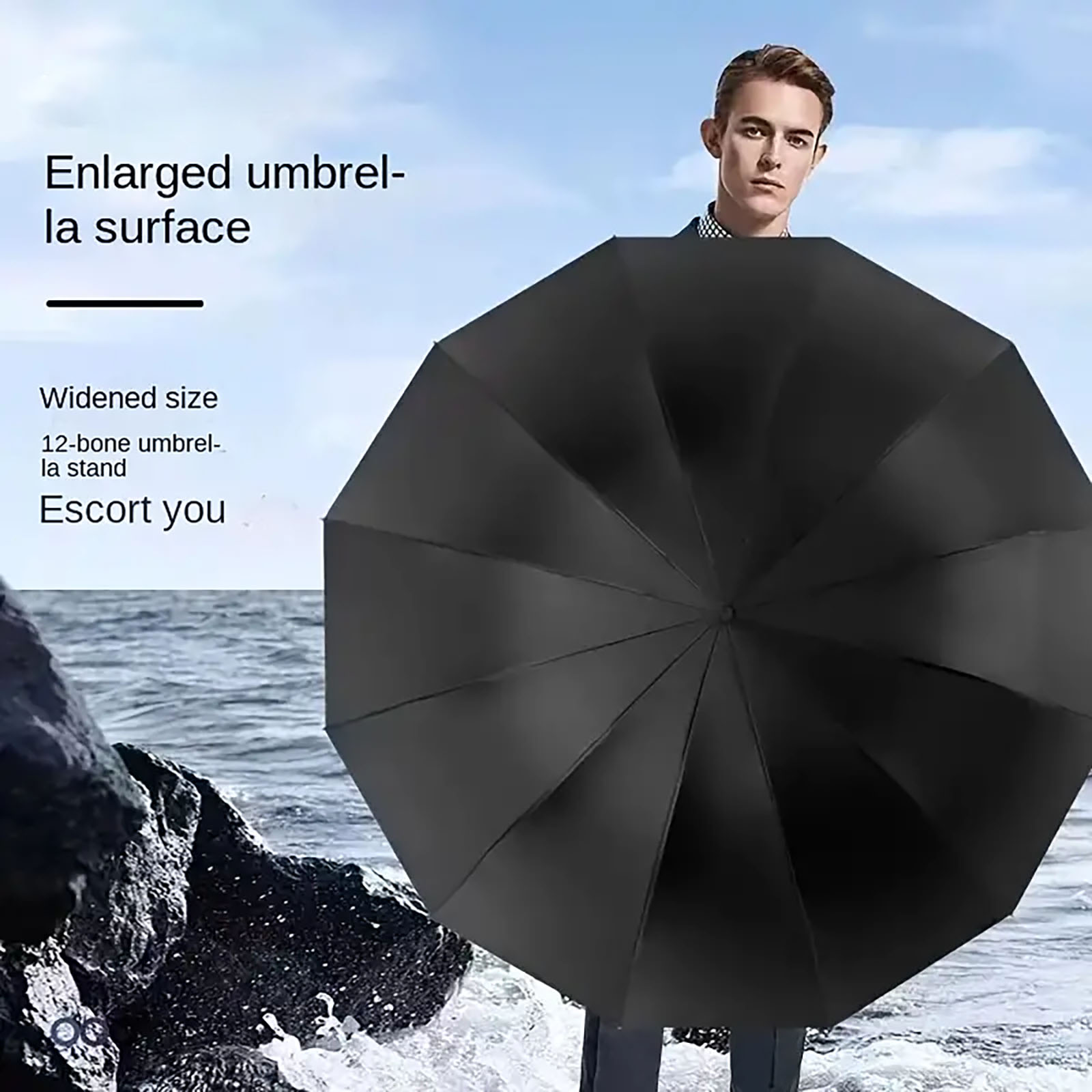 130cm/51.18 Inch High-quality  - Golf Umbrella Large recension och pris