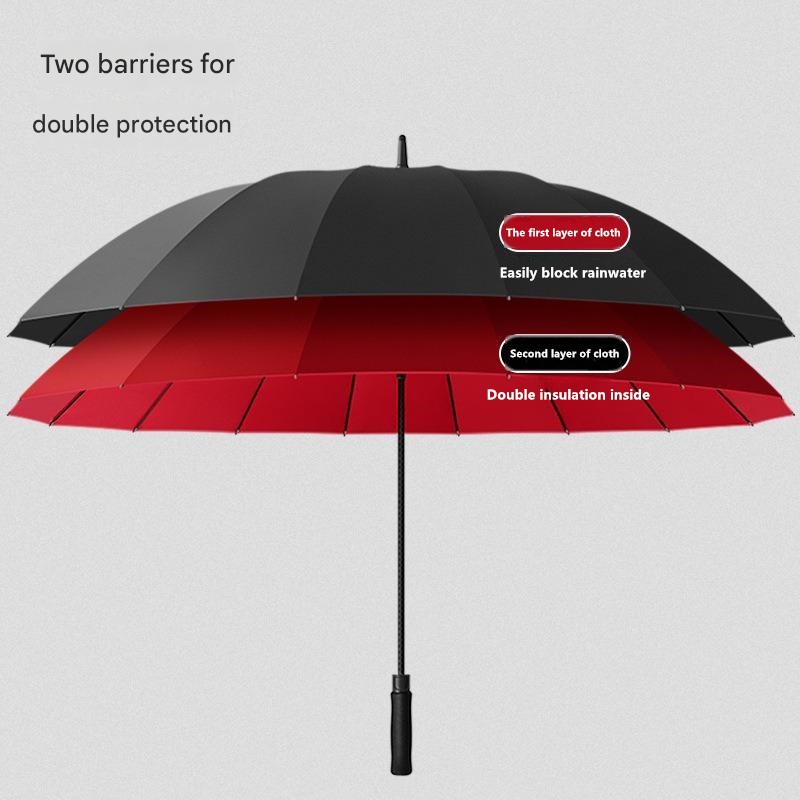 30 Inch 16 Ribs Automatic Doub - Golf Umbrella recension och pris