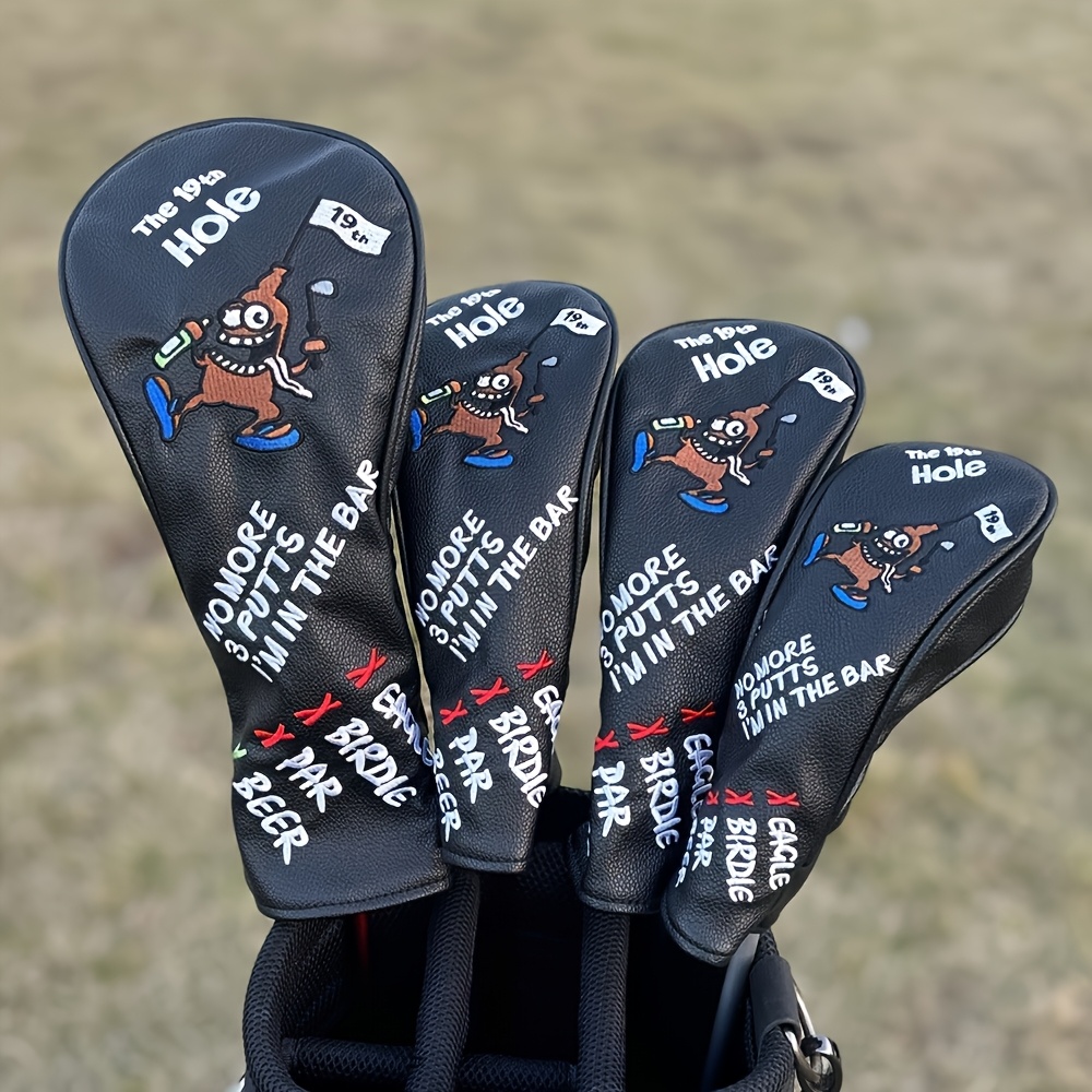 1pc/4pcs Cartoon Pirate Patter - Golf Driver recension och pris