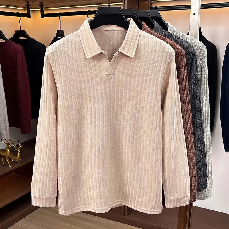 Men Polo Collar V‑Neck Knit Sw - Golf Tees recension och pris