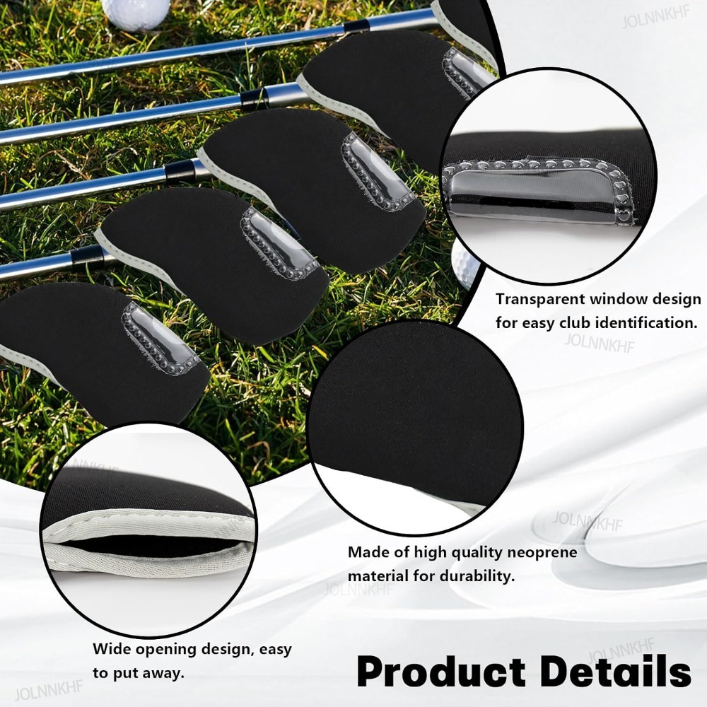Clear Visible Head Covers 10Pc - Golf Clubs recension och pris