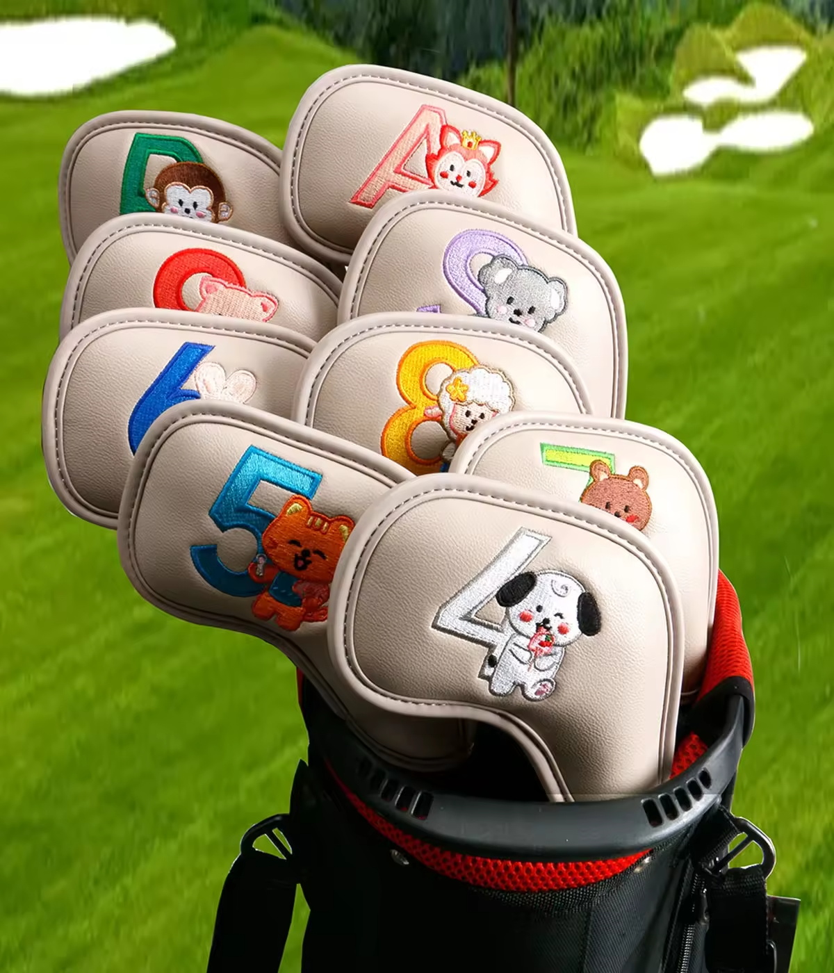 9Pcs Cute Cartoon Animal Golf  - Golf Clubs recension och pris