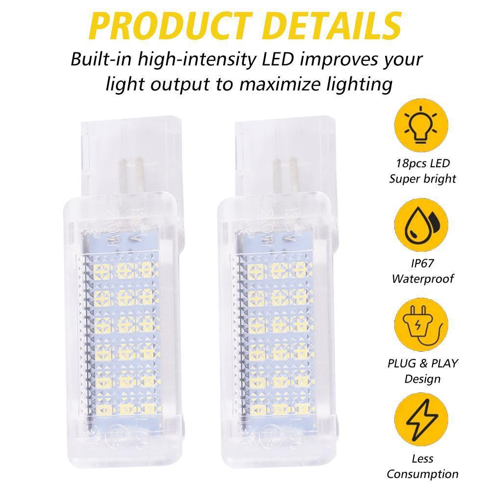 Car LED Lights LED Footwell Li - Golf Gloves recension och pris